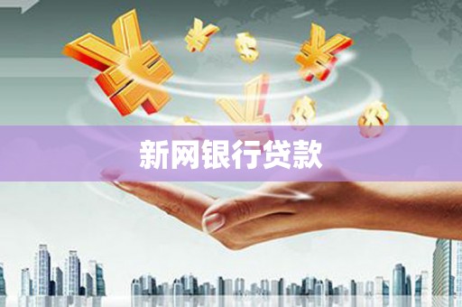 乐亭新网银行贷款