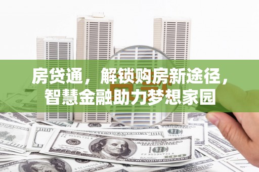 乐亭房贷通，解锁购房新途径，智慧金融助力梦想家园