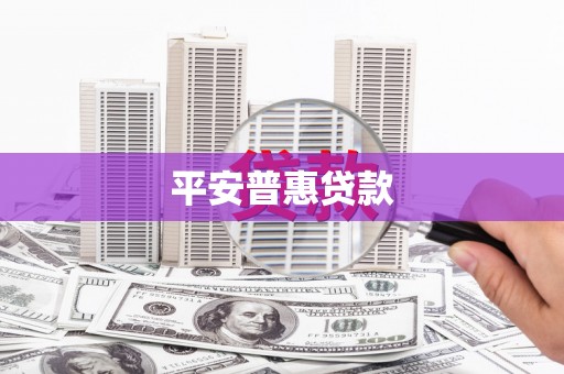 乐亭平安普惠贷款