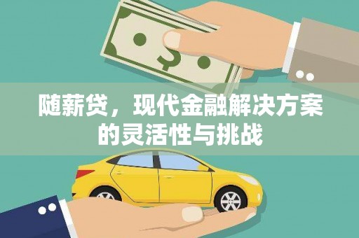 乐亭随薪贷，现代金融解决方案的灵活性与挑战