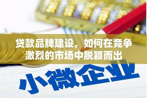 乐亭贷款品牌建设，如何在竞争激烈的市场中脱颖而出