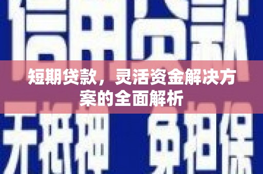 乐亭短期贷款，灵活资金解决方案的全面解析