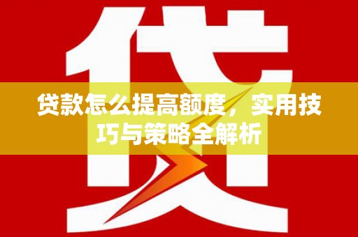 乐亭贷款怎么提高额度，实用技巧与策略全解析