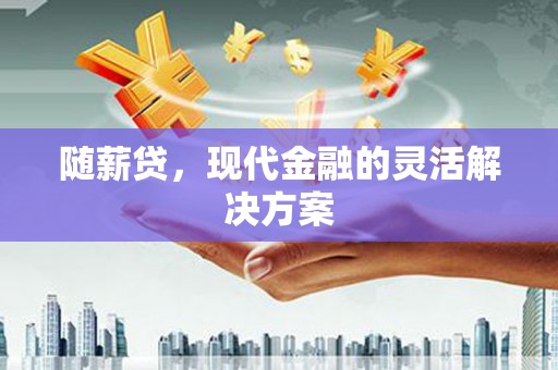 乐亭随薪贷，现代金融的灵活解决方案