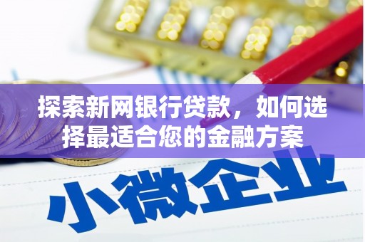 乐亭探索新网银行贷款，如何选择最适合您的金融方案