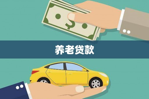 乐亭养老贷款