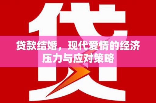 乐亭贷款结婚，现代爱情的经济压力与应对策略