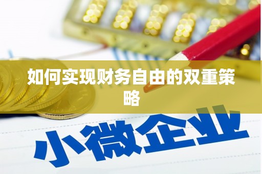 乐亭如何实现财务自由的双重策略