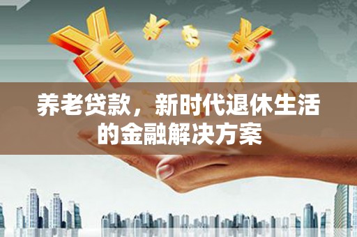 乐亭养老贷款，新时代退休生活的金融解决方案