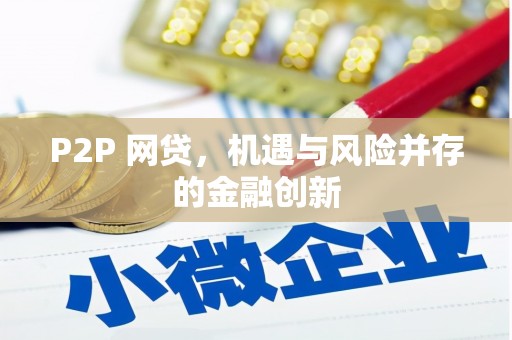 乐亭P2P 网贷，机遇与风险并存的金融创新