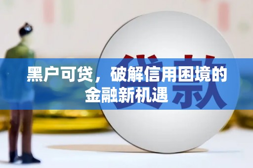 乐亭黑户可贷，破解信用困境的金融新机遇