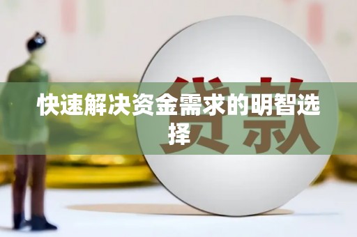 乐亭快速解决资金需求的明智选择